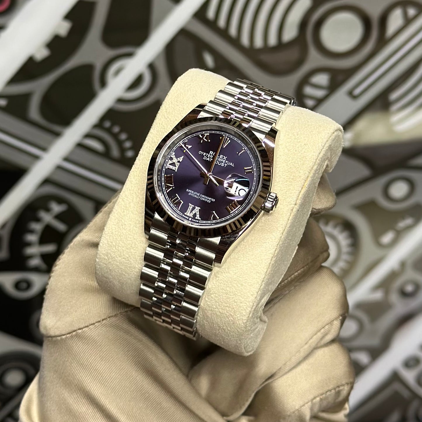 Rolex DJ36 Roman Diamond Dial 126234