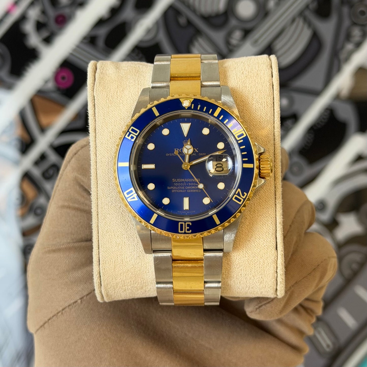 Rolex Submariner Bluesy 16613