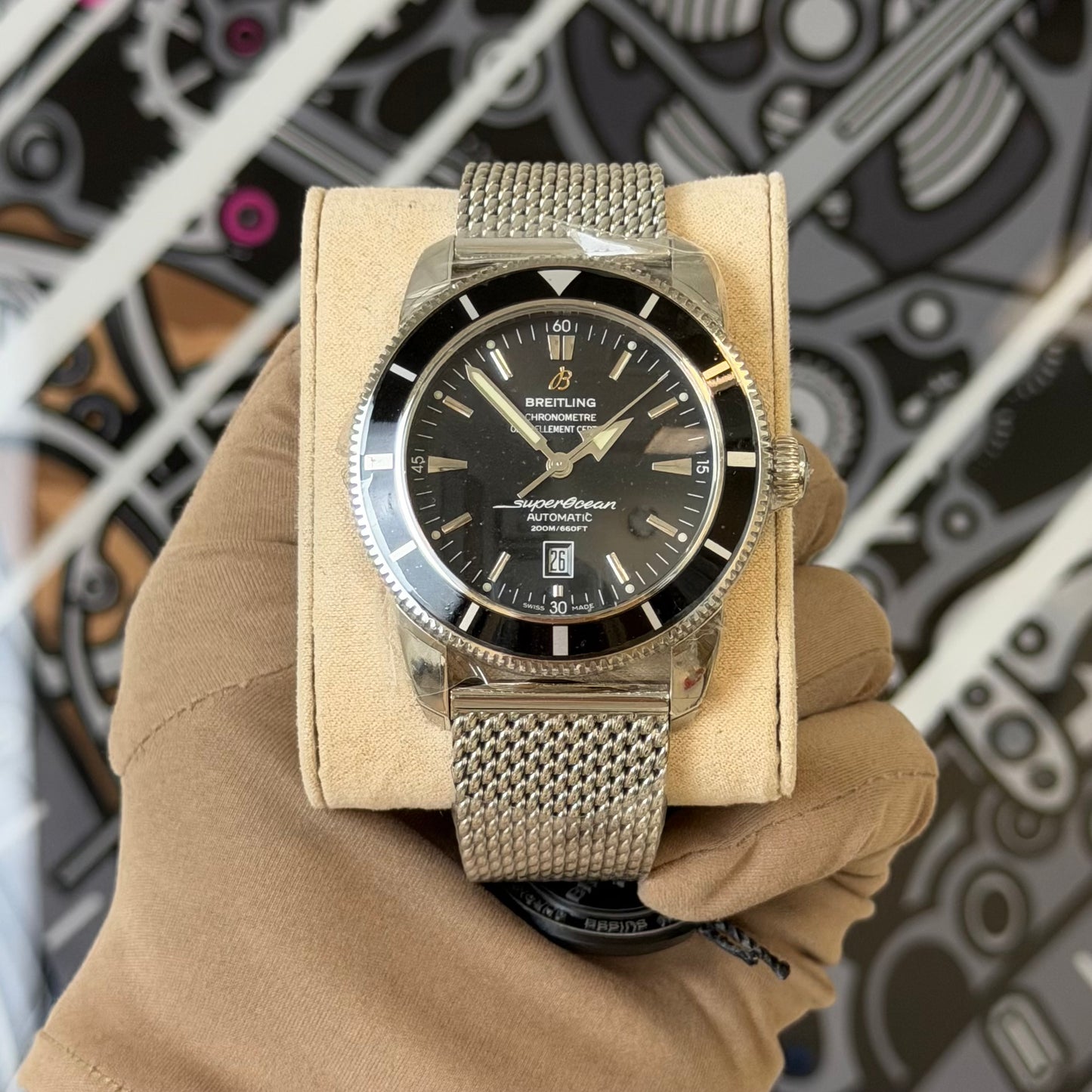 NEW Breitling SuperOcean Heritage 46 A17320