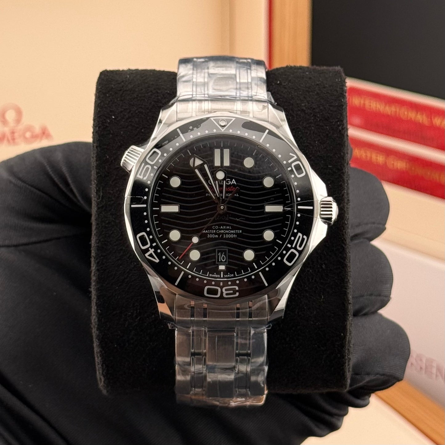 NEW Omega Seamaster Diver 300m Black 210.30.42.20.01.001