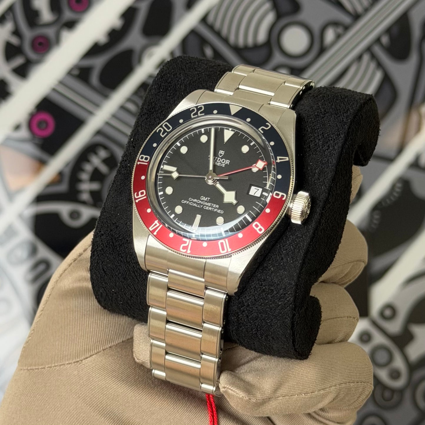 NEW TudorBlack Bay Pepsi Black Dial 79830RB