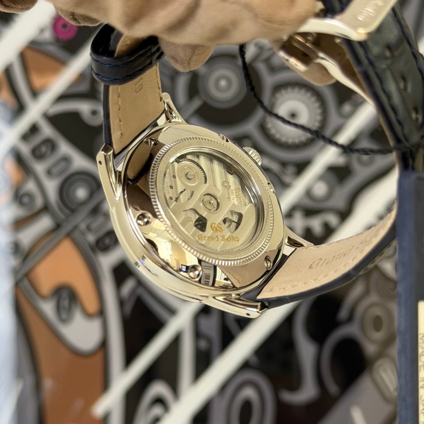 NEW Grand Seiko GMT “Moondrop” SBGM257