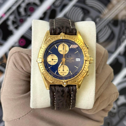 Breitling Chronomat 18K Yellow Gold