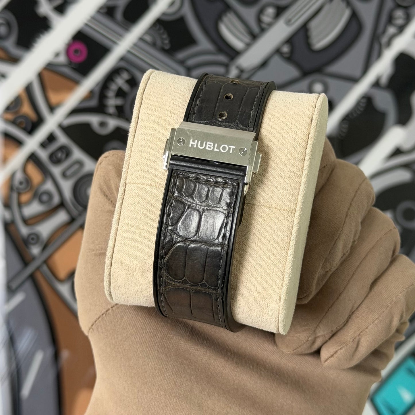 Hublot Classic Fusion Racing Grey Chronograph Titanium 521.NX.7071.LR