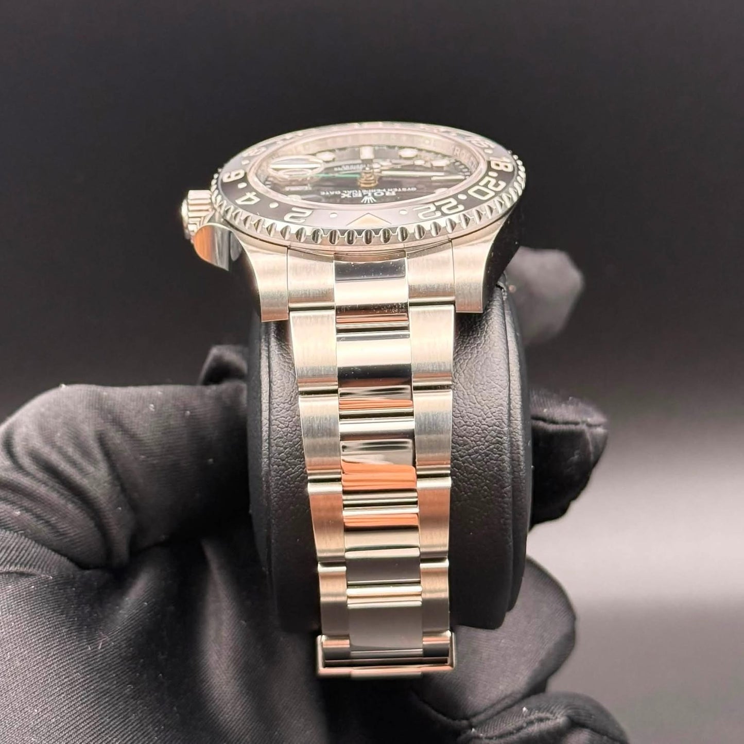NEW Rolex GMT Master II Bruce Wayne 126710GRNR
