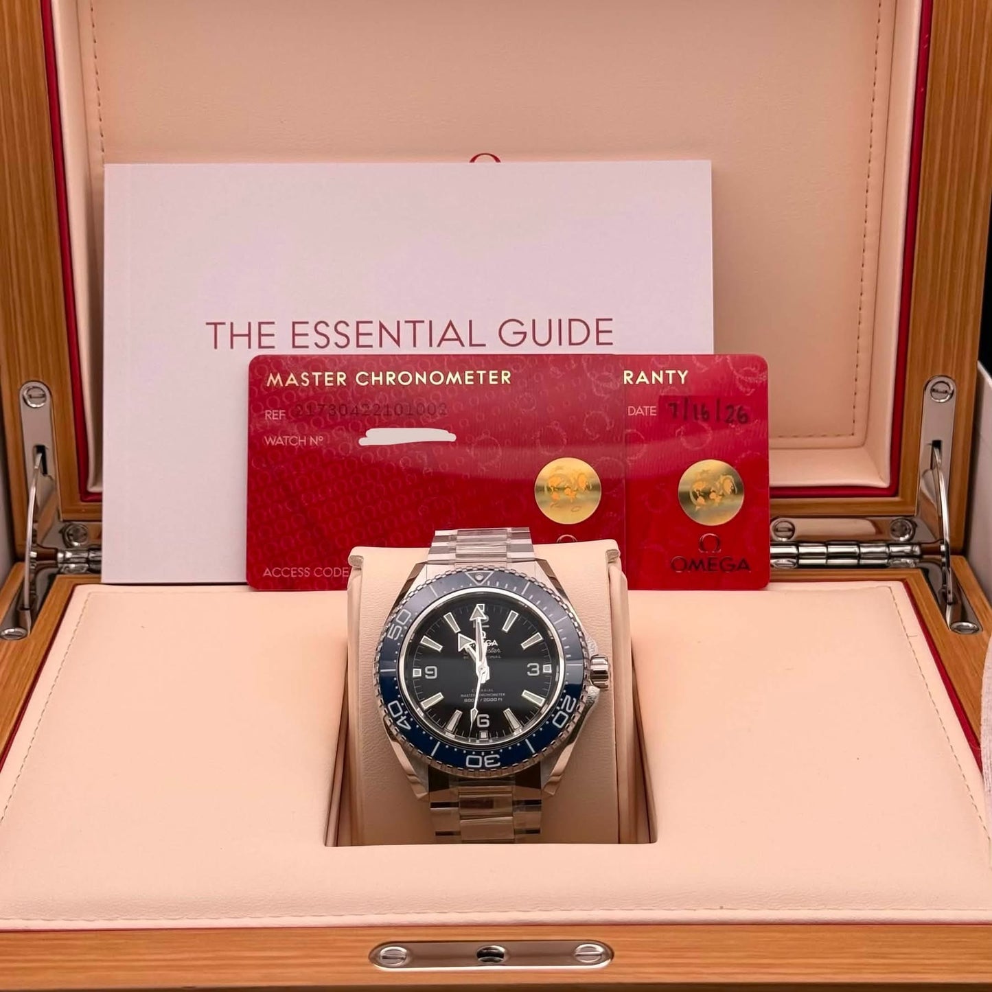 NEW Omega Seamaster Planet Ocean 217.30.42.21.01.002