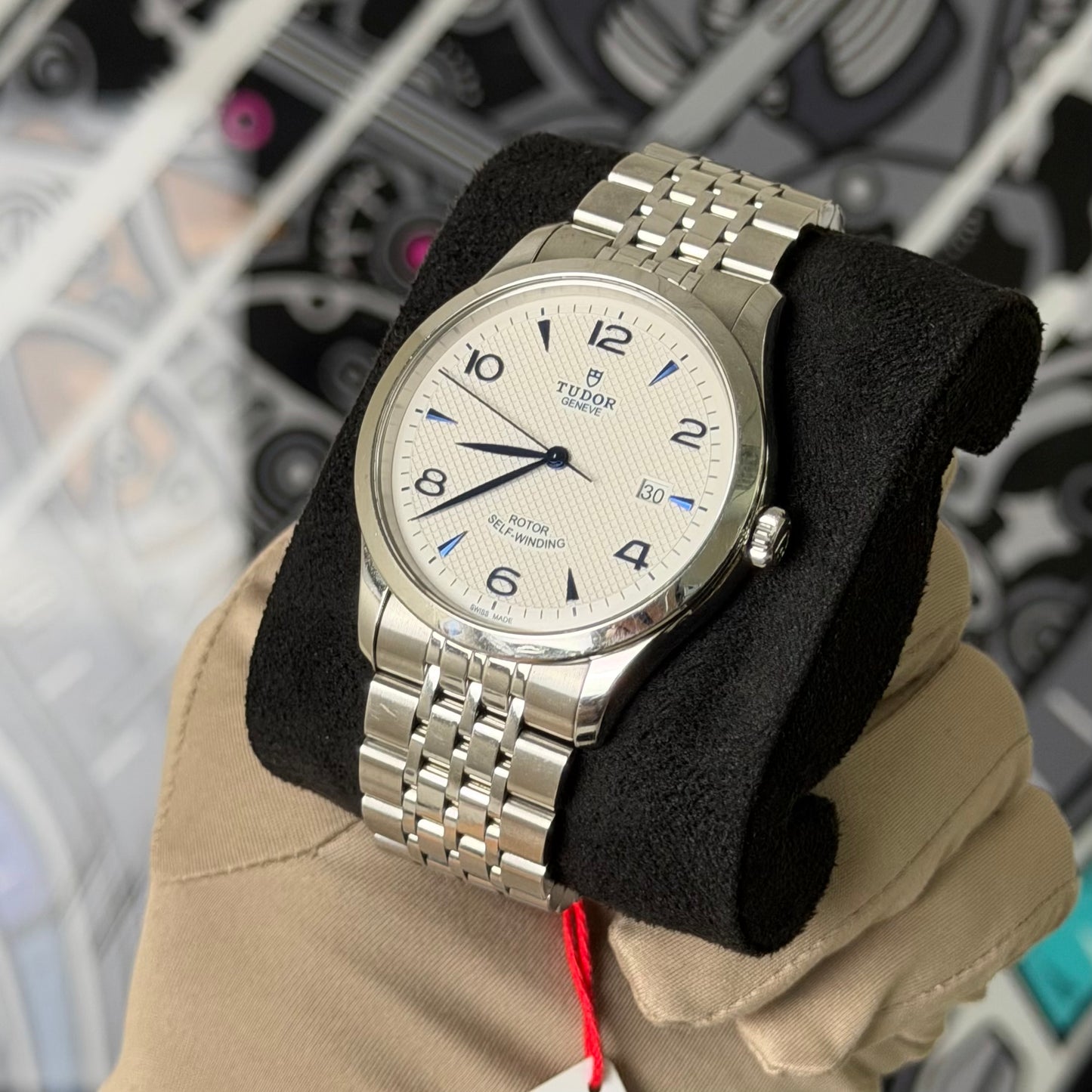 Tudor 1926 White Blue Dial 91650