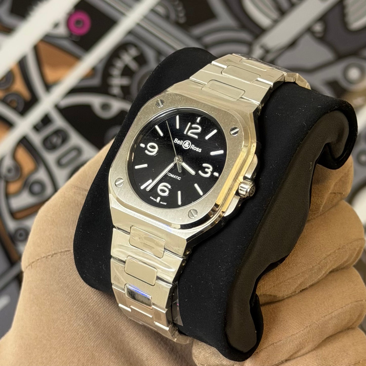NEW Bell & Ross BR05 Mid Size  BR05A-S-BL-ST/SST