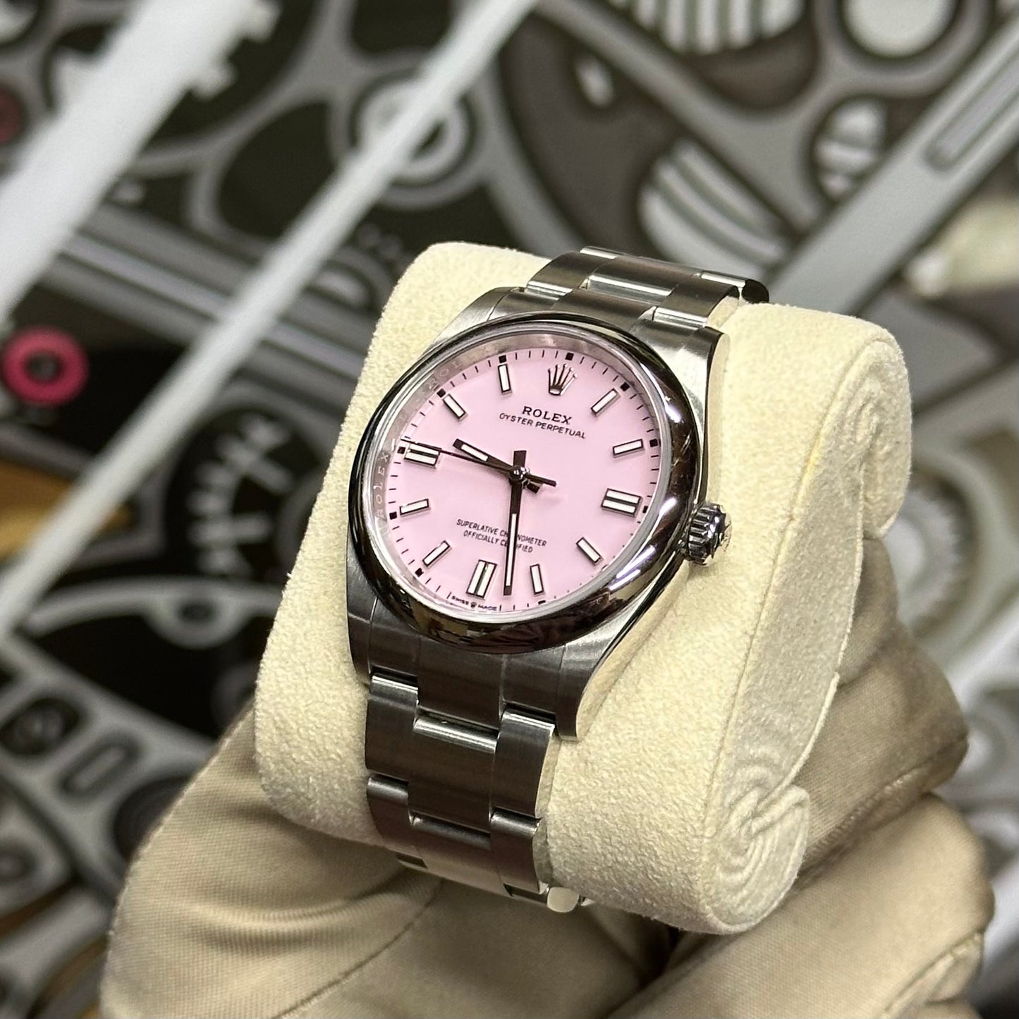 Rolex OP36 Candy Pink 126000