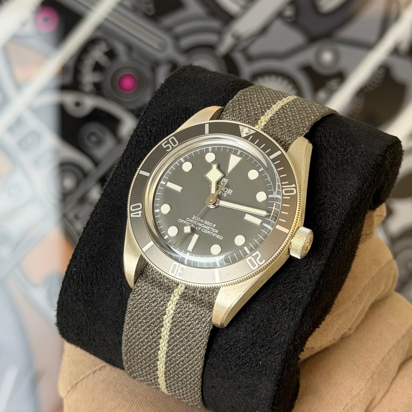 NEW Tudor BB58 Silver NATO 79010SG