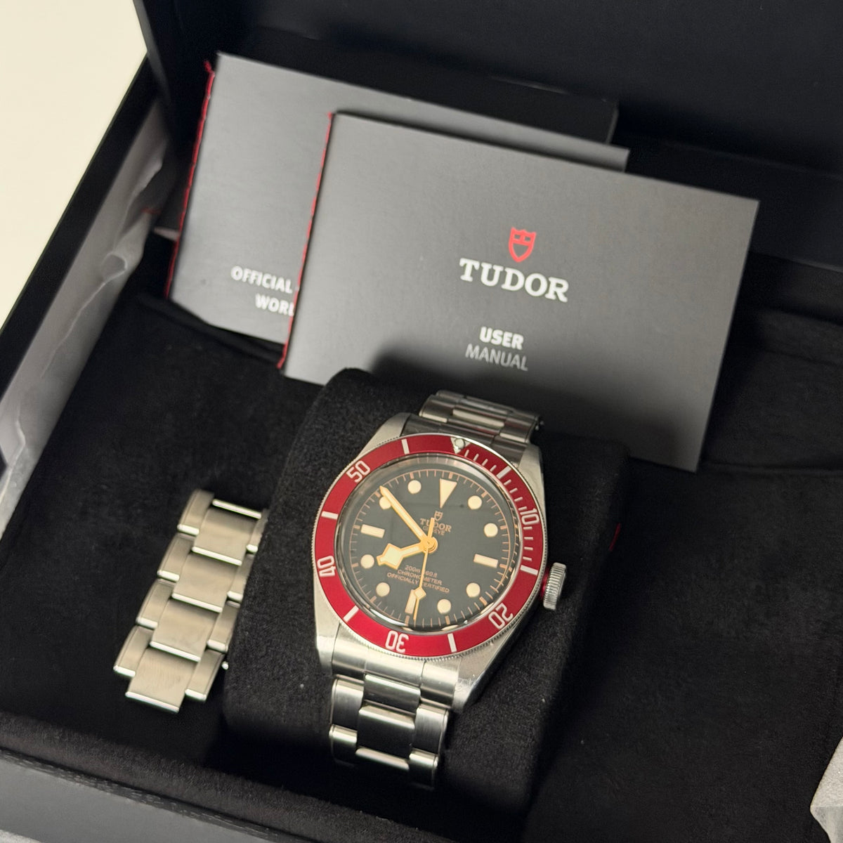 Tdr Black Bay 41 Red 79230R