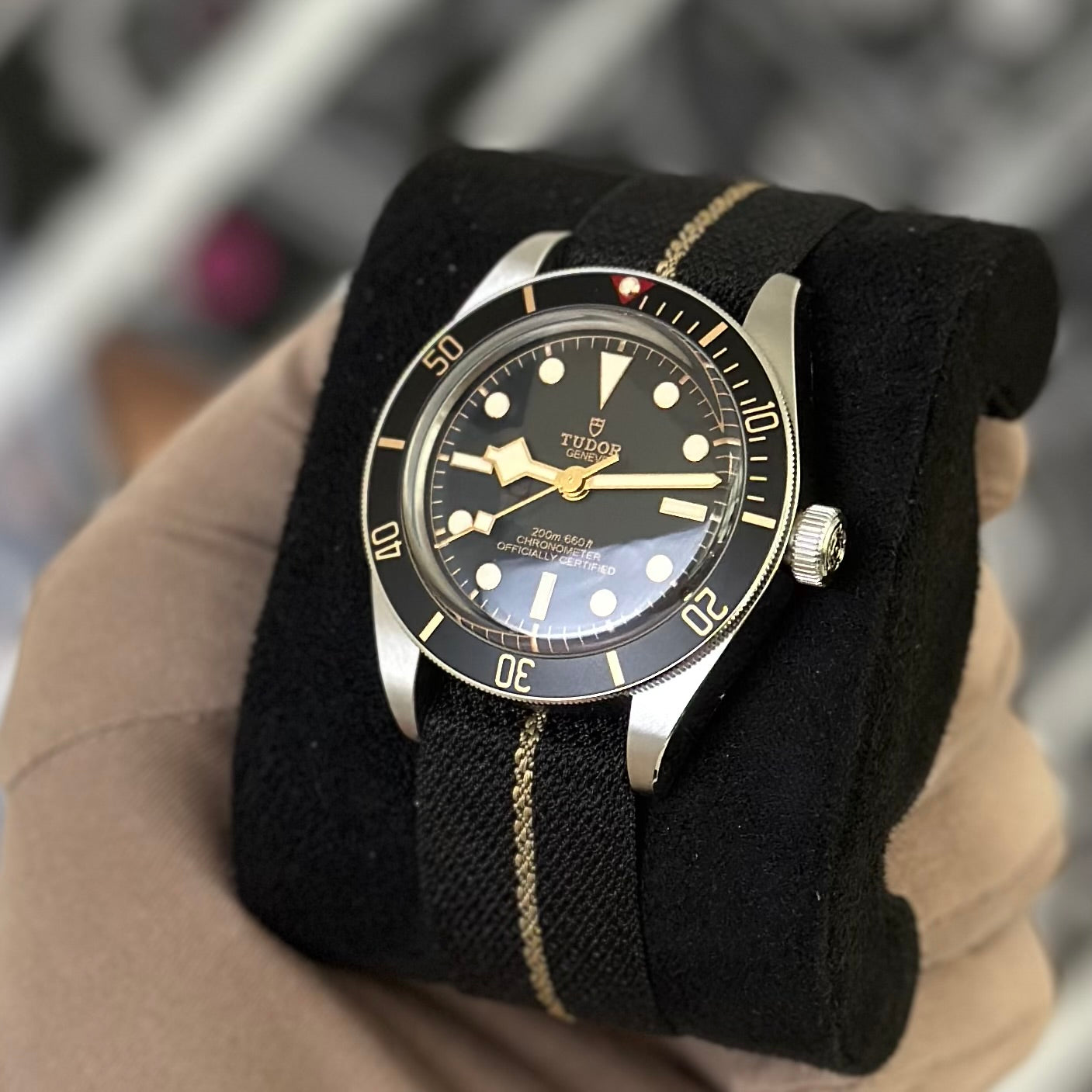 NEW Tudor Black Bay BB58 Nato 79030N