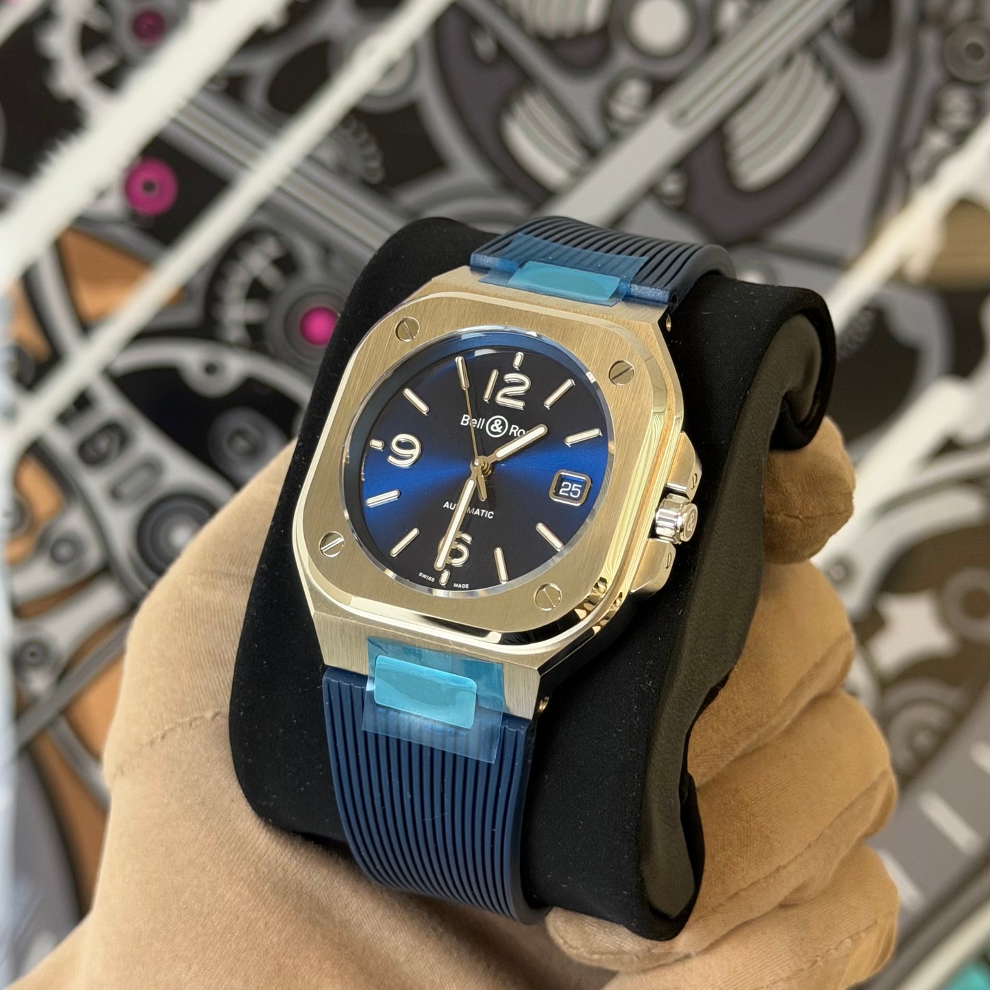 NEW B&R BR05 Blue BR05A-BLU-ST/SRB