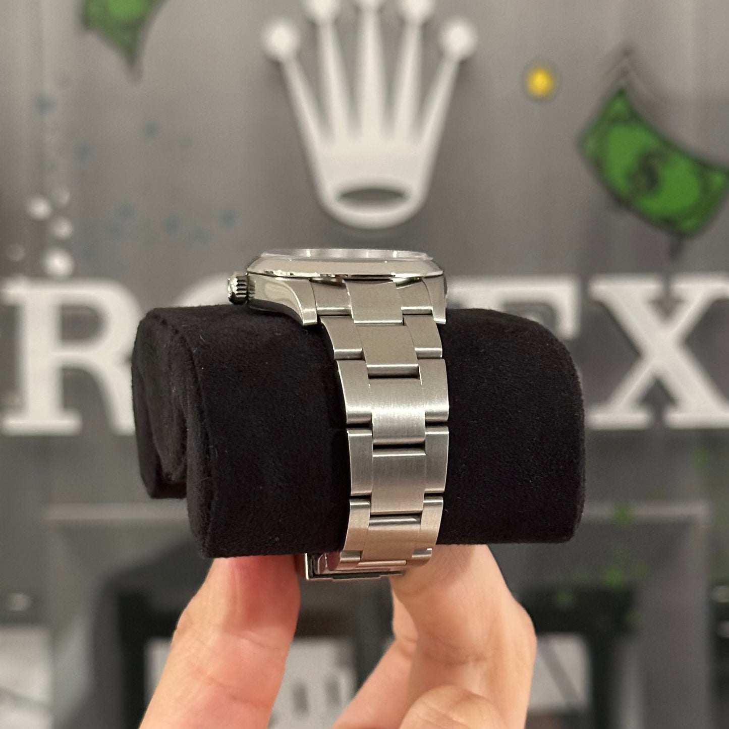 Rolex OP34 Black 124200