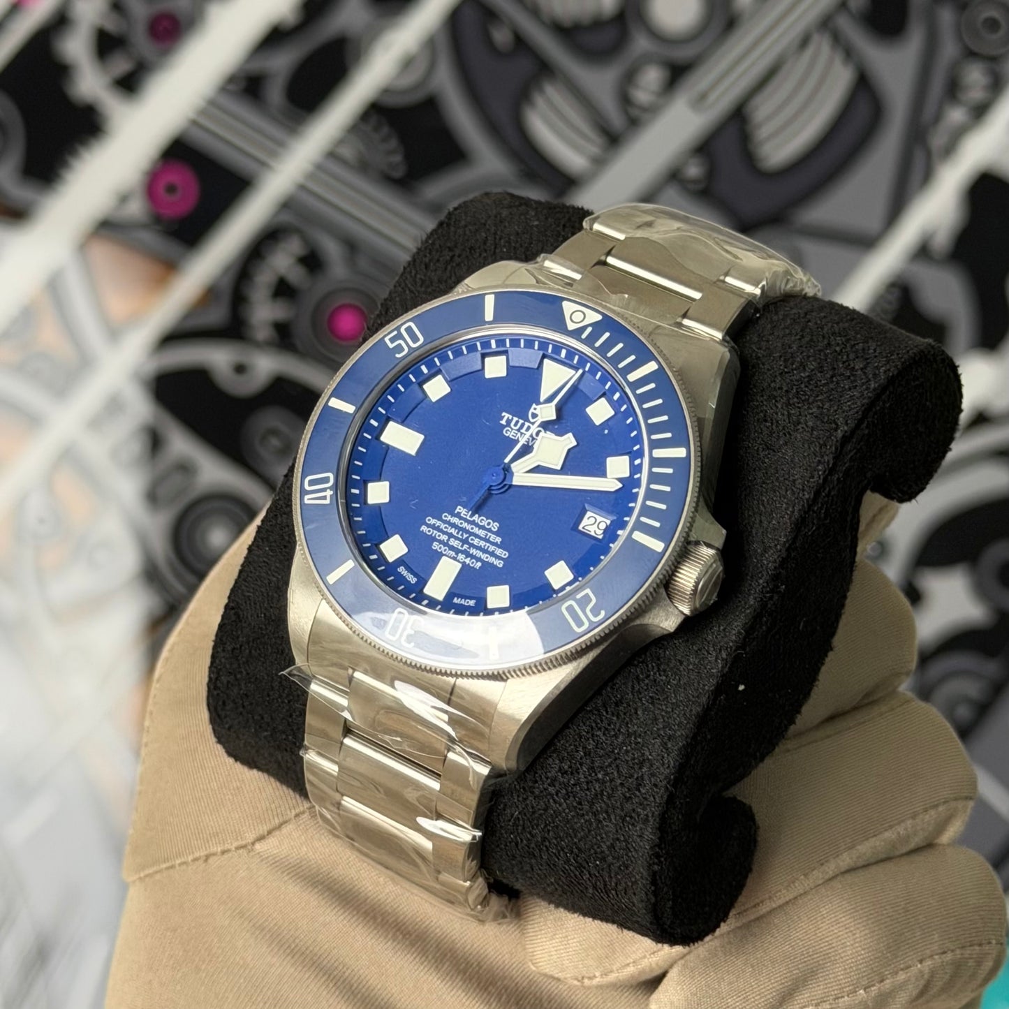 NEW Tudor Pelagos 42 Blue 25600TB
