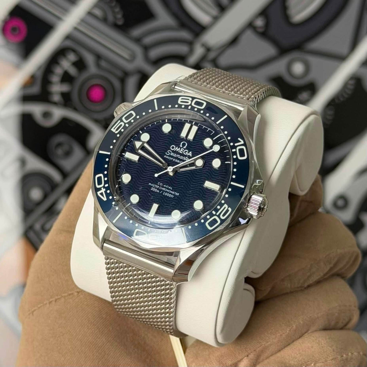 NEW Omega Seamaster 007 James Bond Anniversary Edition 210.30.42.20.03.002
