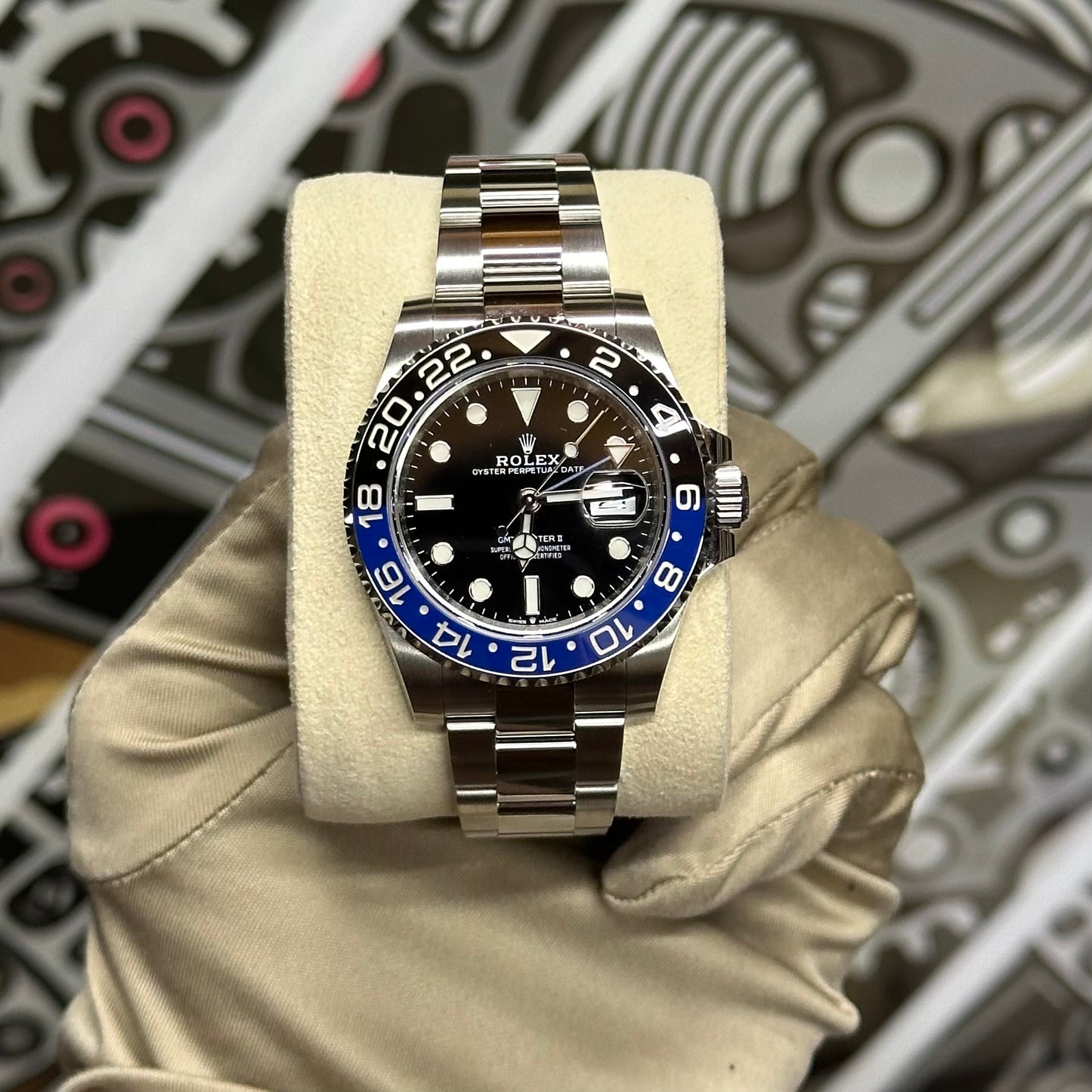 Rolex GMT Batman 126710BLNR 2024