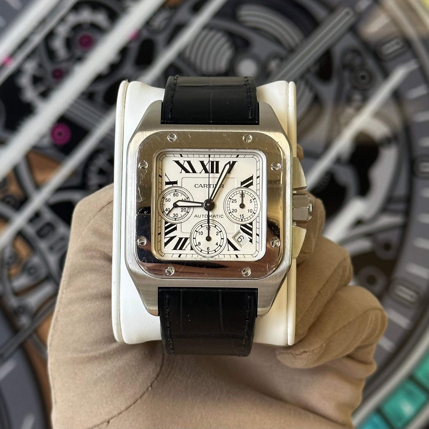 Cartier Santos 100 XL Chronograph 2740