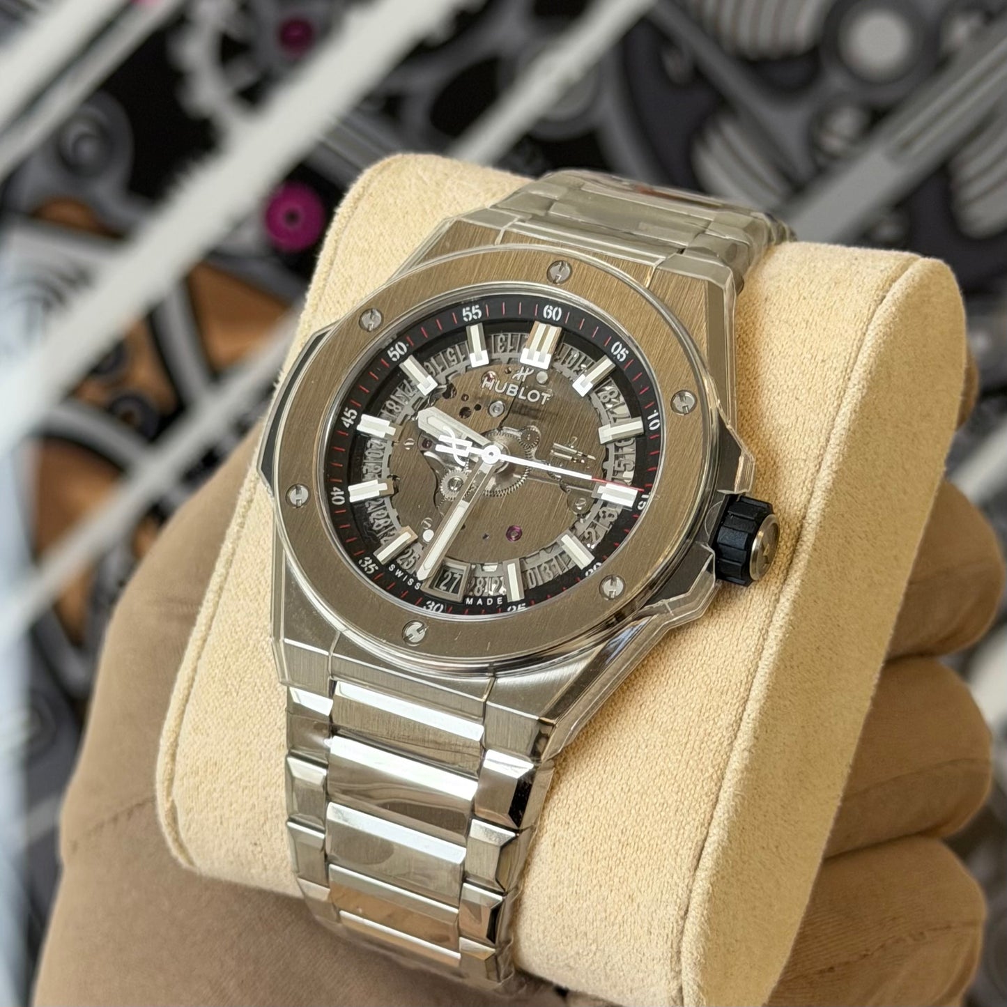 NEW Hublot Big Bang Integrated 456.NX.0170.NX