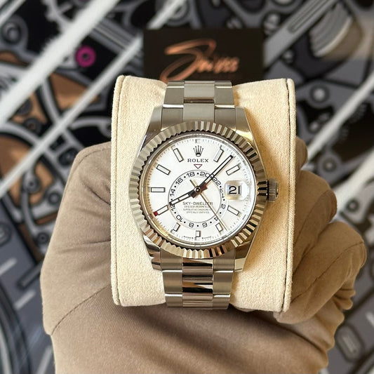 Rolex SkyDweller White Dial Oyster 336934