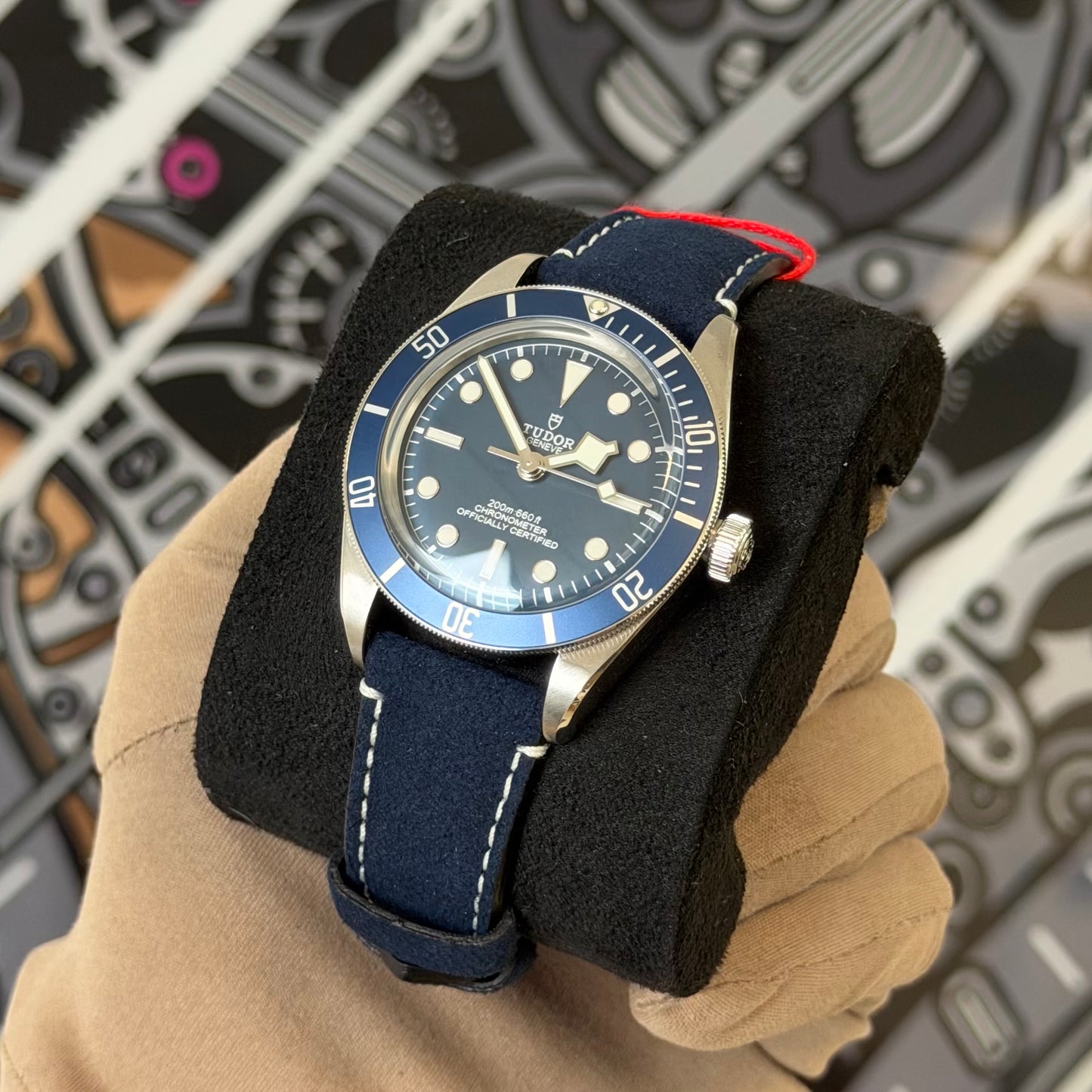 NEW Tudor Black Bay BB58 Blue Strap 79030B