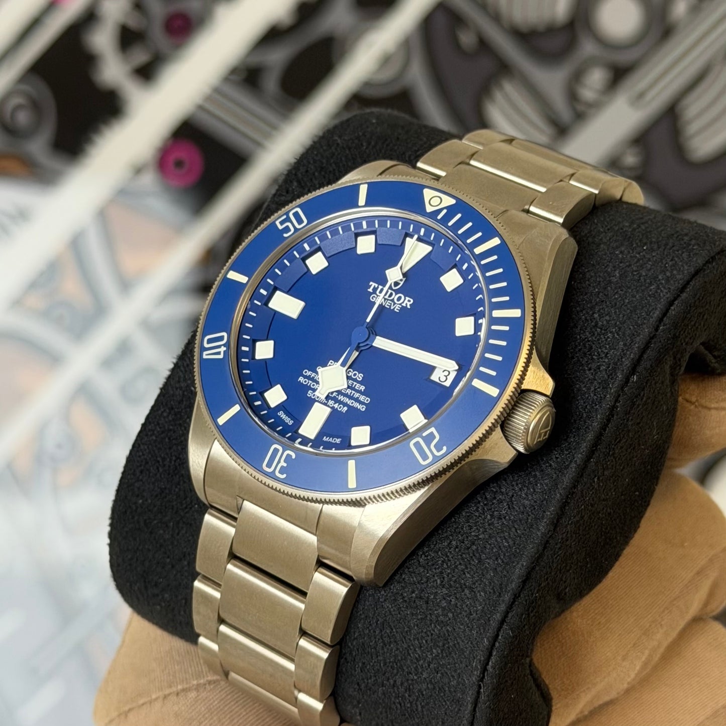 NEW Tudor Pelagos 42 Blue 25600TB