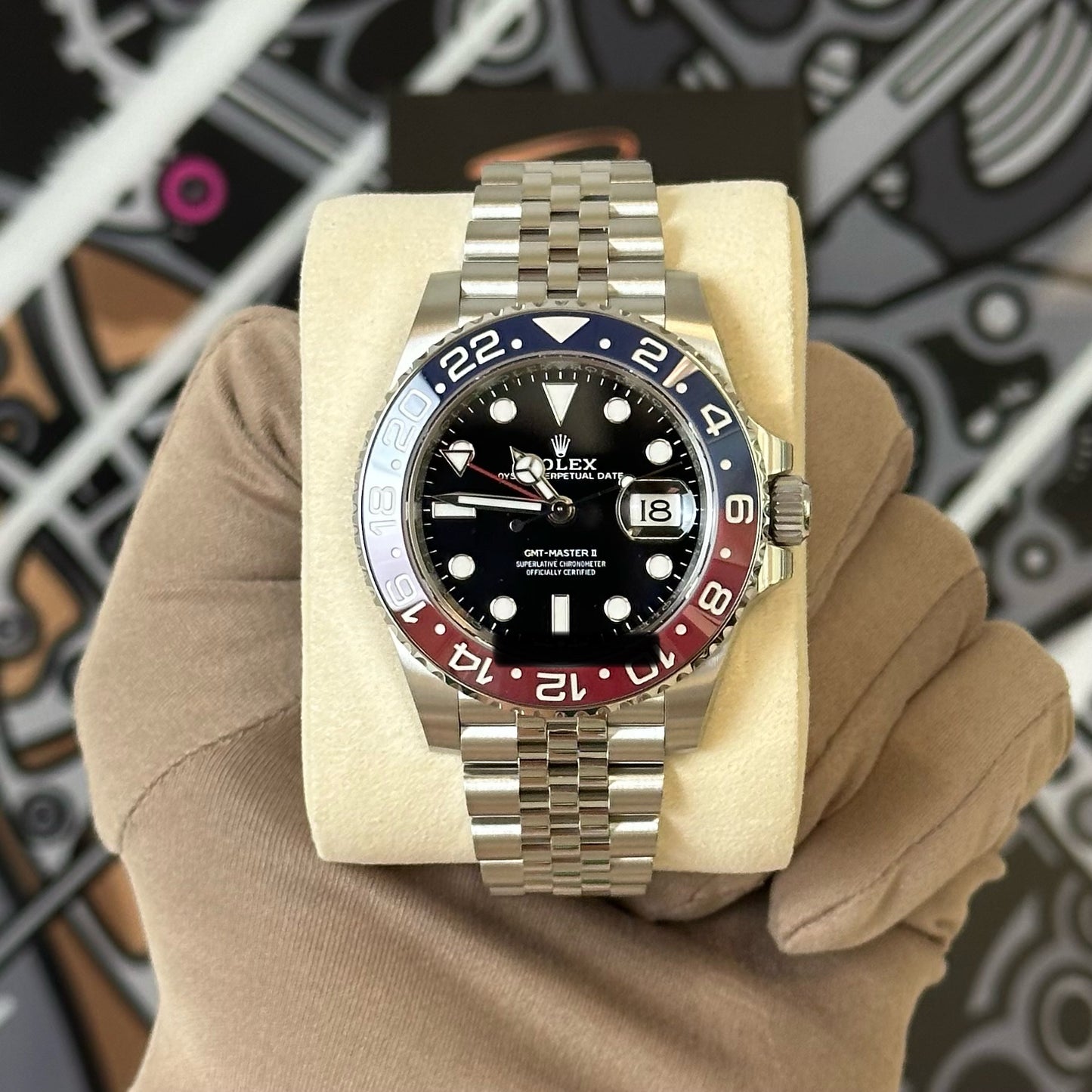 NEW Rolex Pepsi 126710BLRO