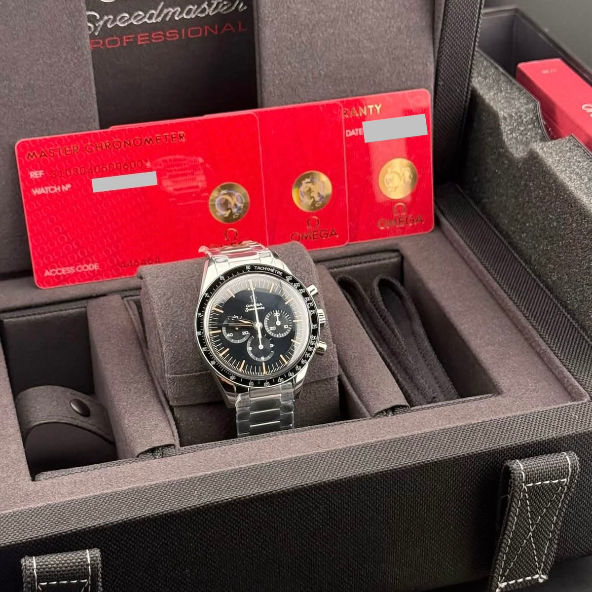 NEW Omega Speedmaster First Omega in Space 310.30.40.50.06.001