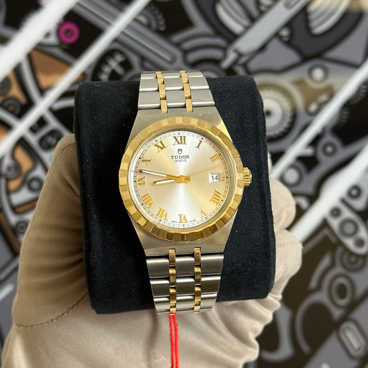 Tudor Royal Yellow Gold Bezel w/ Date 28503