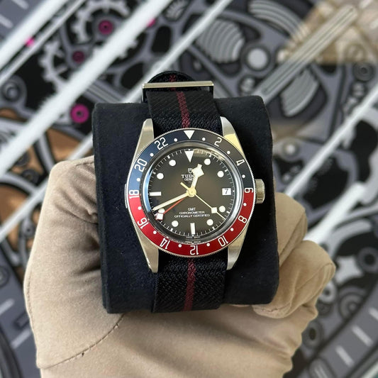 NEW Tudor Black Bay GMT - Nato