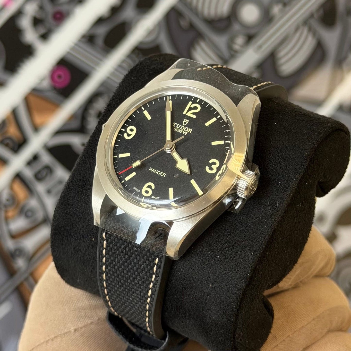 NEW Tudor Ranger Black Dial Strap 79950