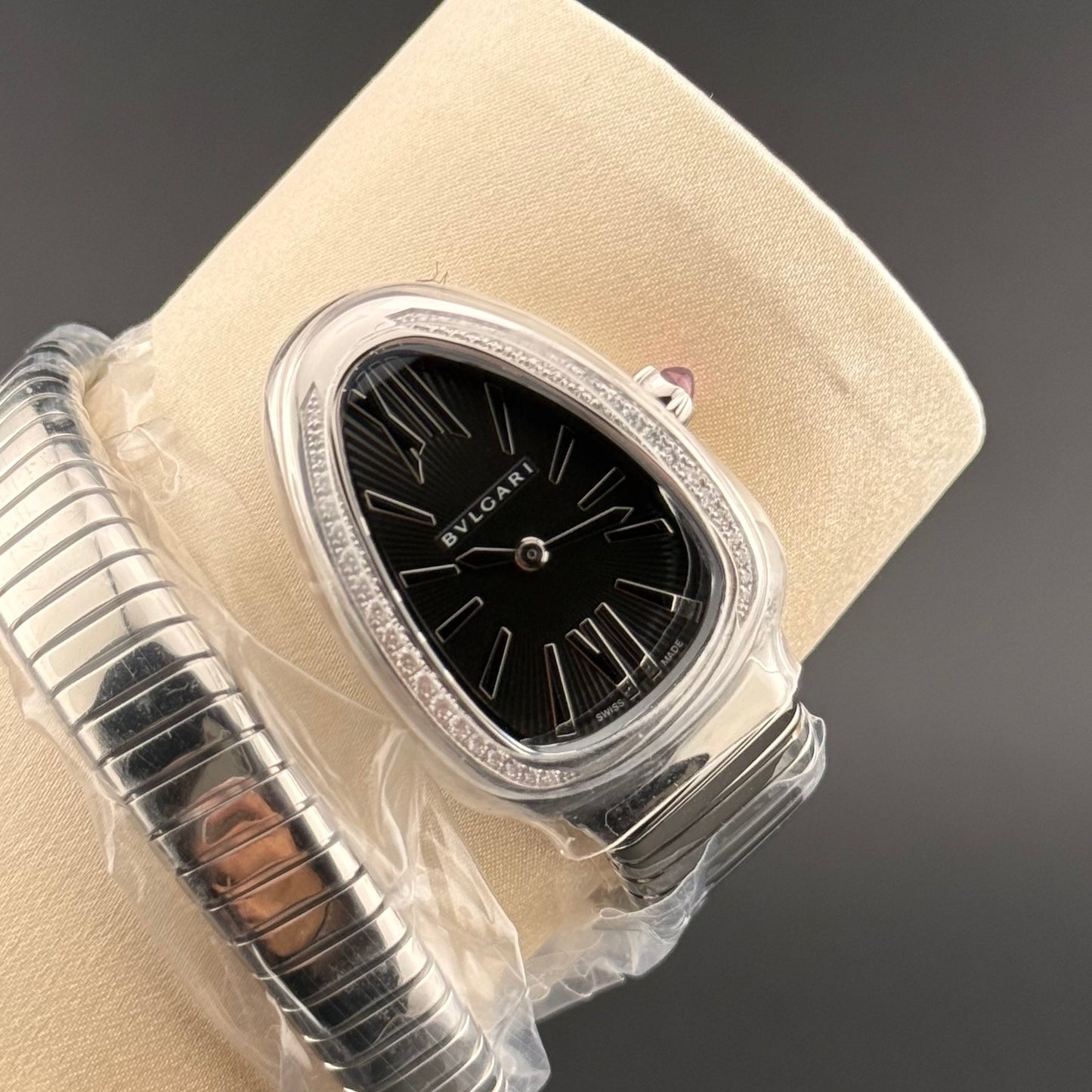 NEW Bvlgari Serpenti Tubogas Diamond Bezel 103524