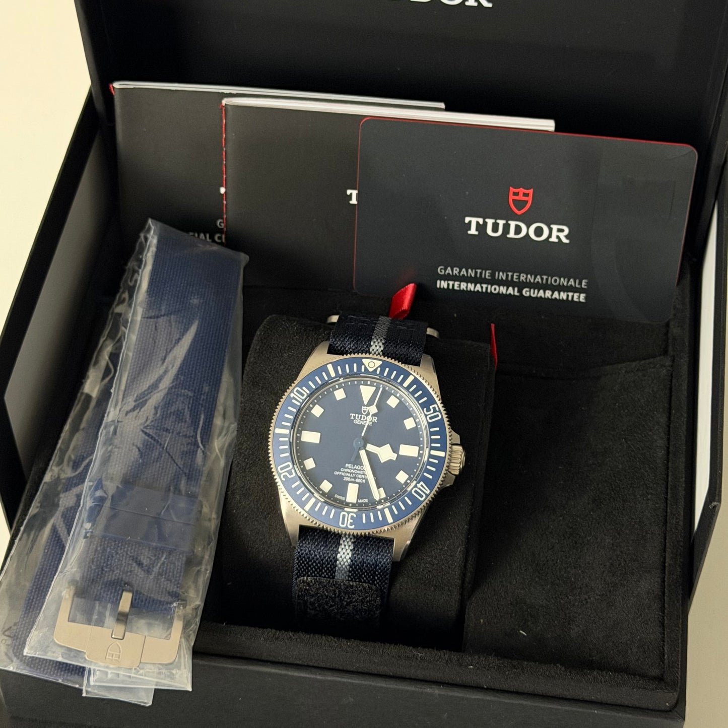 NEW Tudor Blue FXD 25707B/25