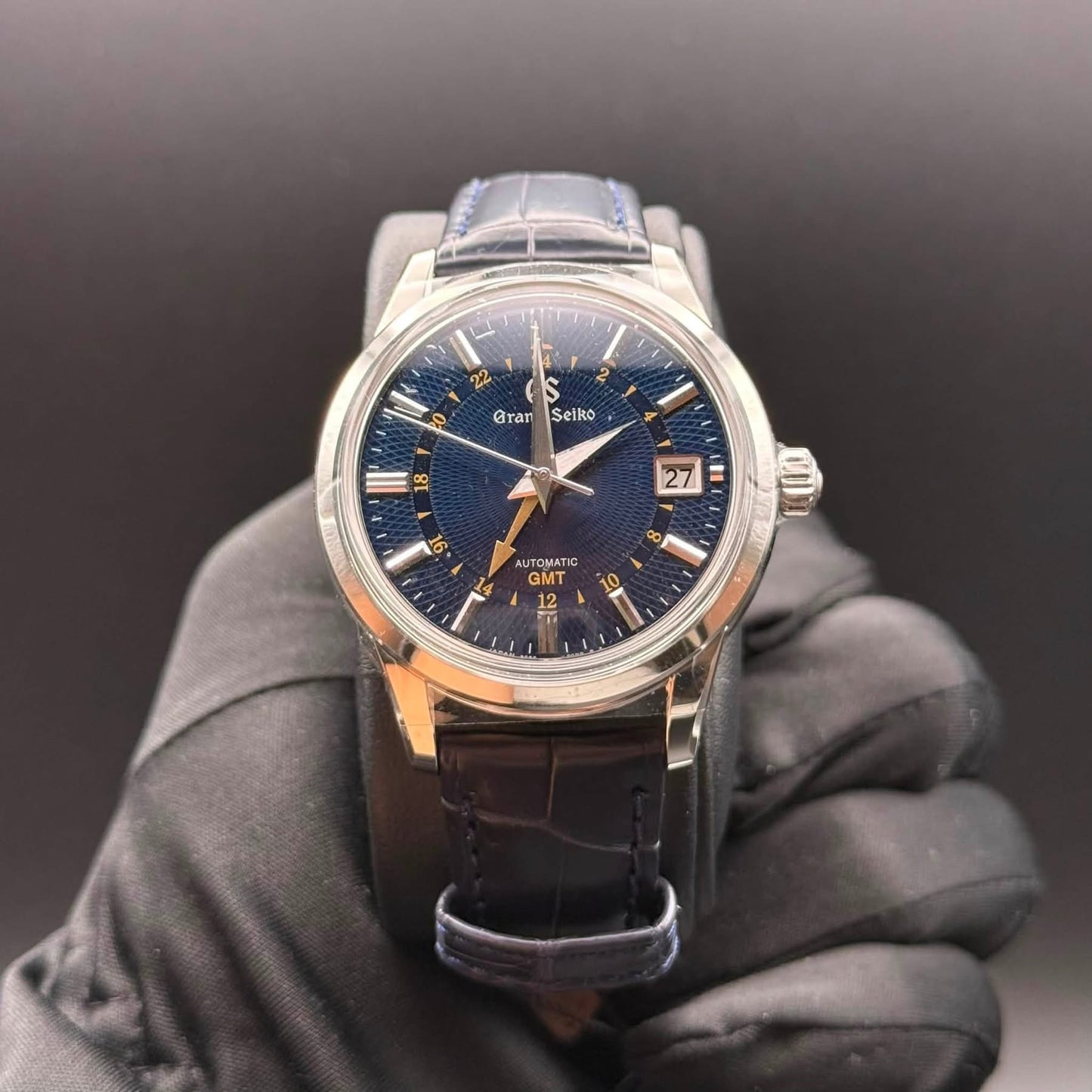 NEW Grand Seiko Automatic GMT Moondrop SBGM257