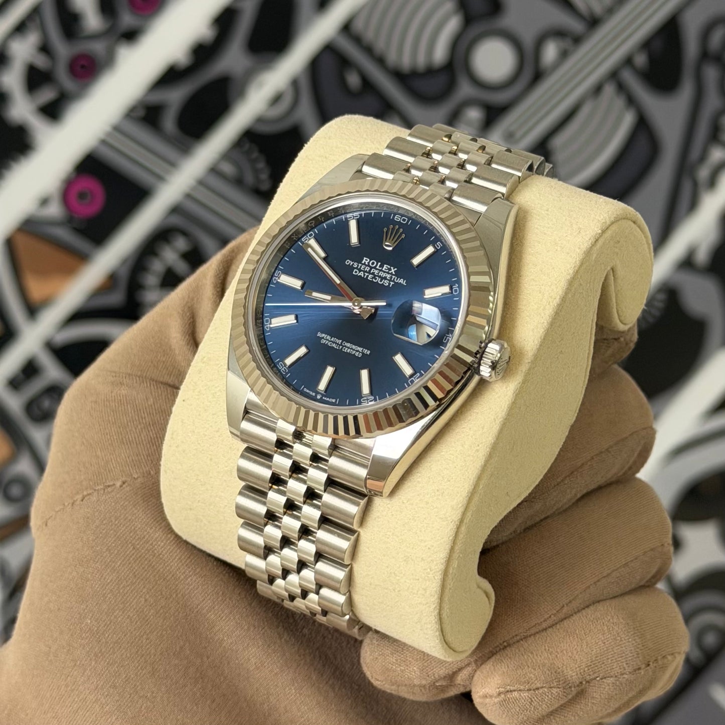 Rolex DJ41 Stick Jubilee 126334