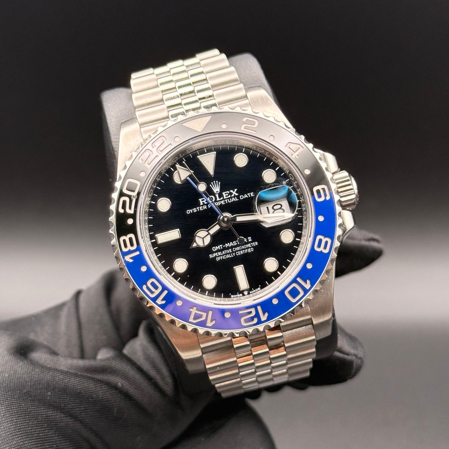 Rolex GMT Master II Batgirl 126710BLNR