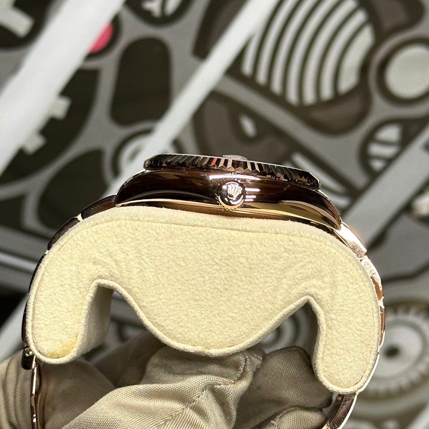 Rolex Rose Gold SkyDweller Blue Dial 336935