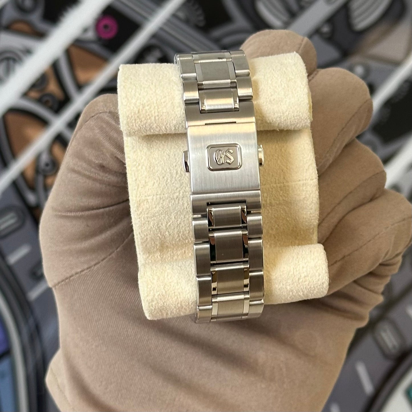 NEW Grand Seiko Hi-Beat 36000 Icefall SBGH347