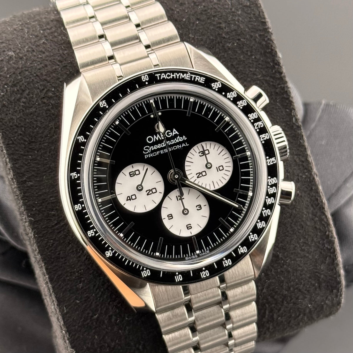 NEW Omega Speedmaster Professional Moonwatch Reverse Panda 
Ref. 310.30.42.50.01.003