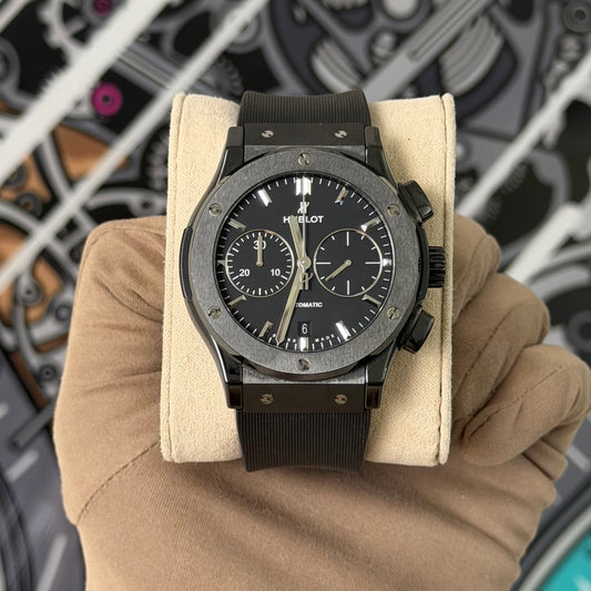 Hublot Classic Fusion “Black Magic” ceramic 521.CM.1171.RX