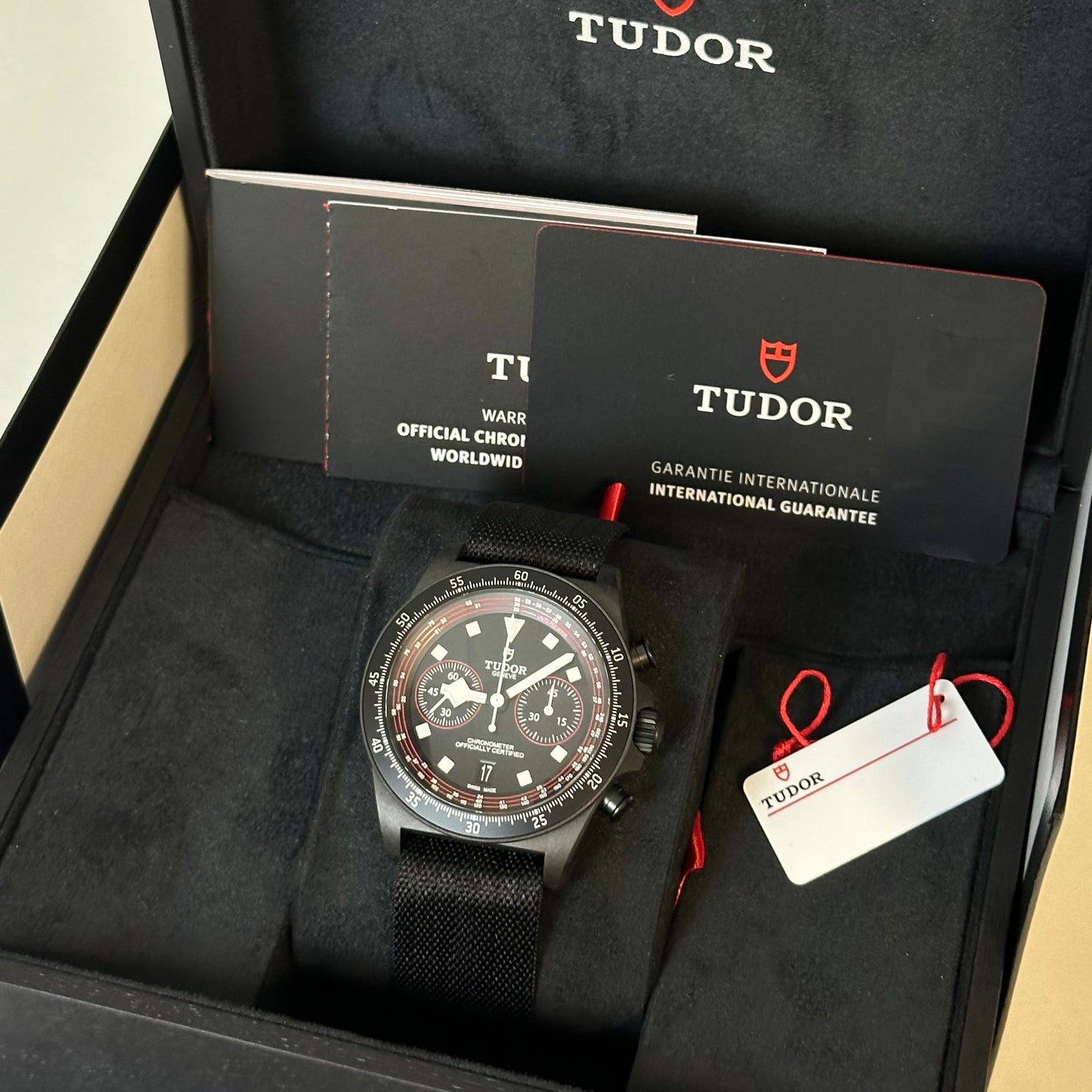 NEW Tudor Black-Carbon Pelagos FXD Chrono 25827KN