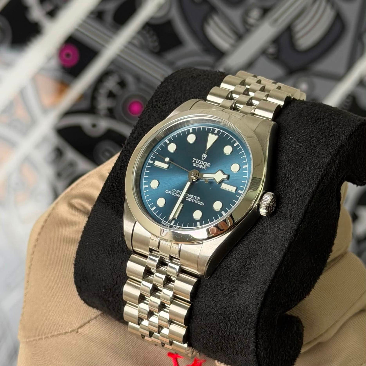 NEW Tudor Black Bay 36 Blue 79640