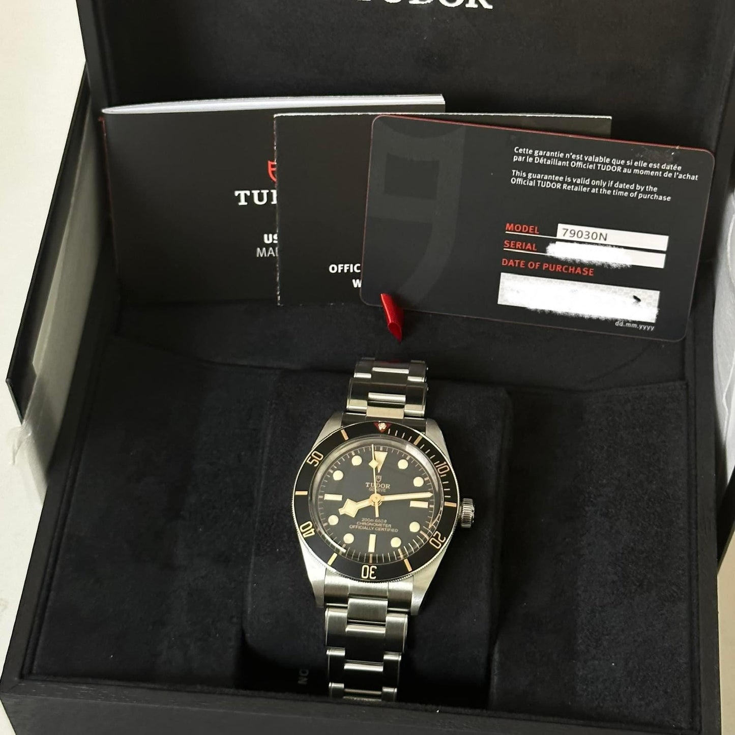 NEW Tudor Black Bay 58 Black