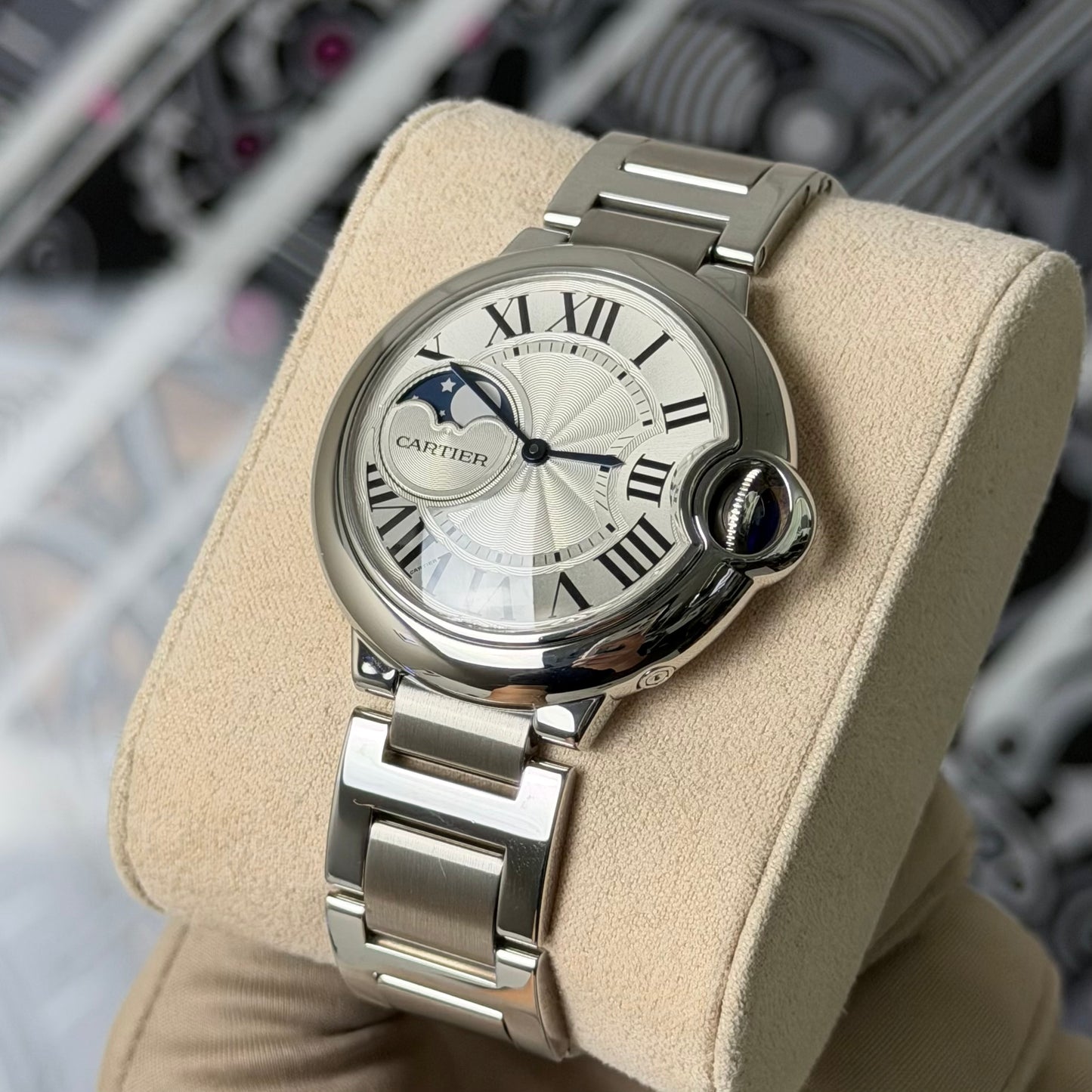Cartier Blue De Cartier Moonphase Ballon WSBB0021