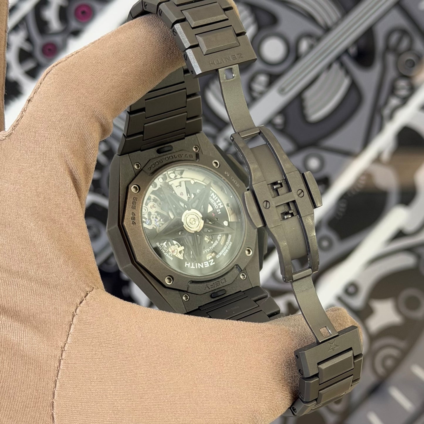 Zenith Defy Extreme Microblasted Titanium 97.9100.9004/02.I001