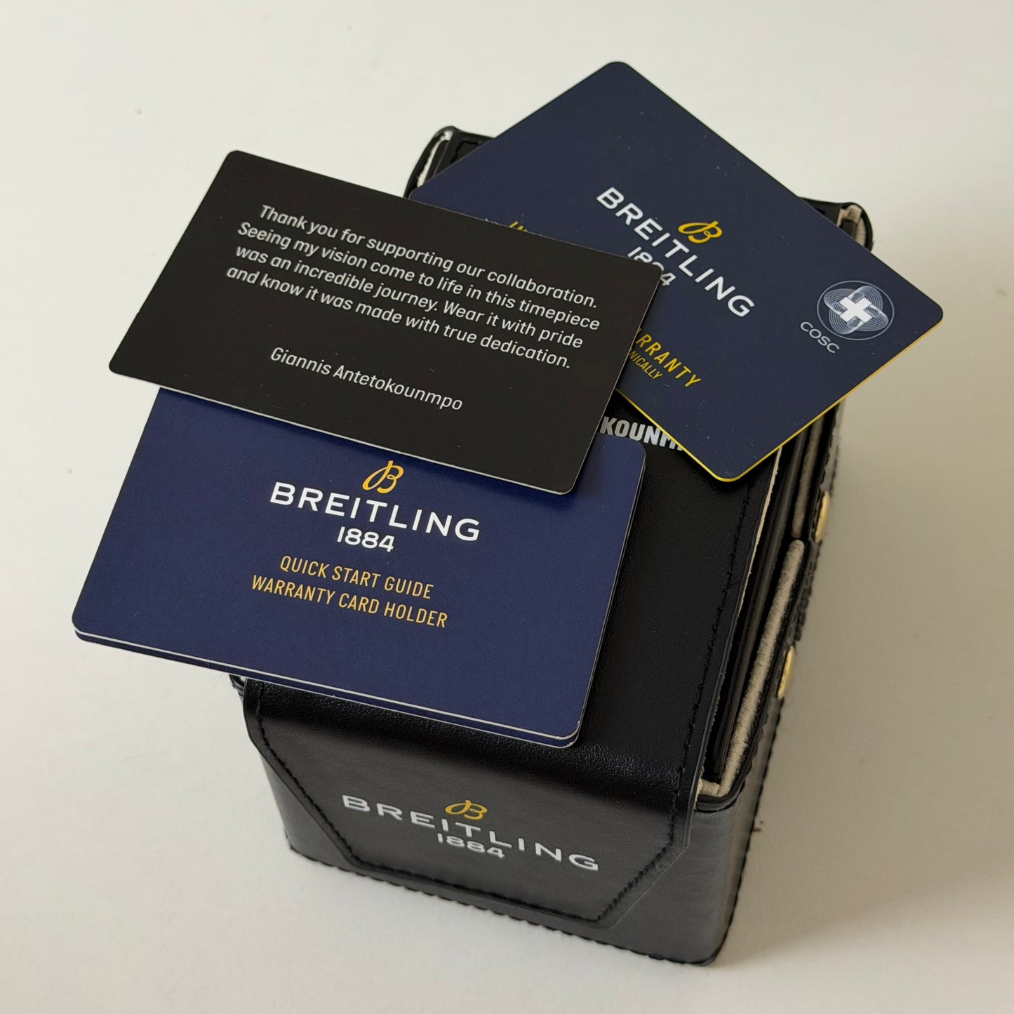 NEW Breitling Chronomat GMT 40 Giannis Antetokounmpo A32398