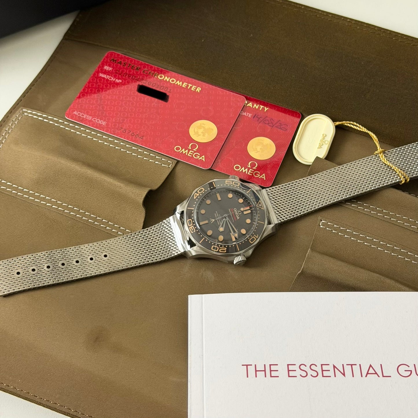 NEW Omega NTTD 210.92.42.20.01.001