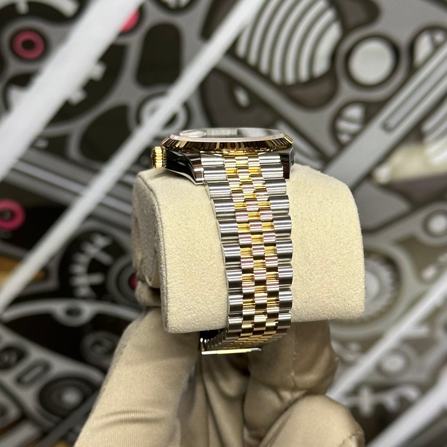 Rolex Datejust 36 Two Tone Wimbledon Dial 126233