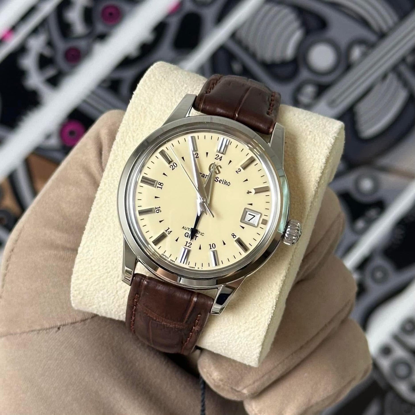 NEW Grand Seiko Elegance Collection GMT SBGM221