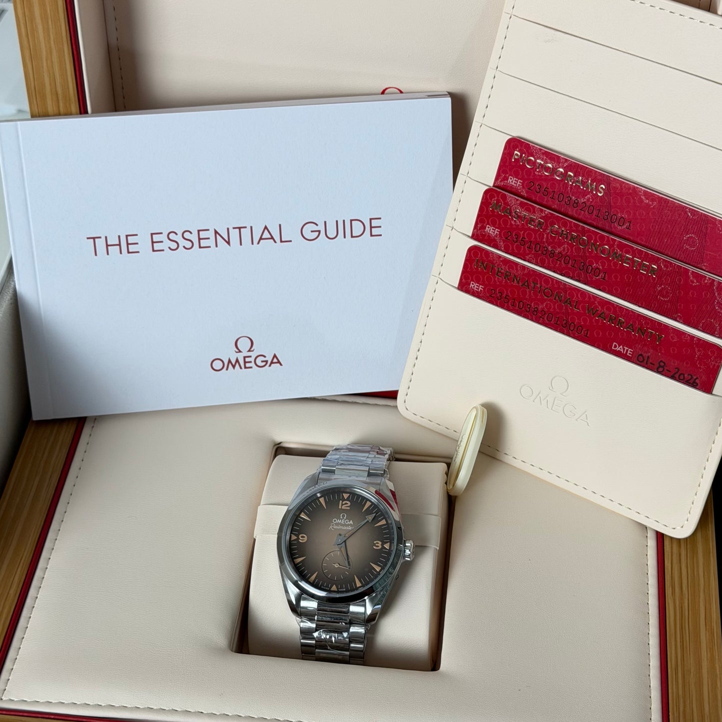 NEW Omega Seamaster Railmaster 235.10.38.20.13.001